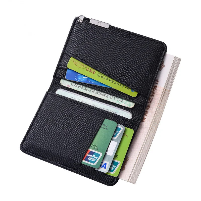 Men's Premium Short Wallet Small Leather Clutch for College Students Thin Youth Multi Card Slot Male Simple Card Holder