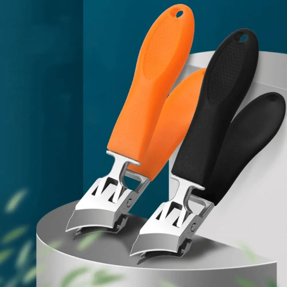 Nail Clippers Anti-splash Diagonal Pliers Large Size Nail Scissors ABS Toenail Cutter Thick Hard