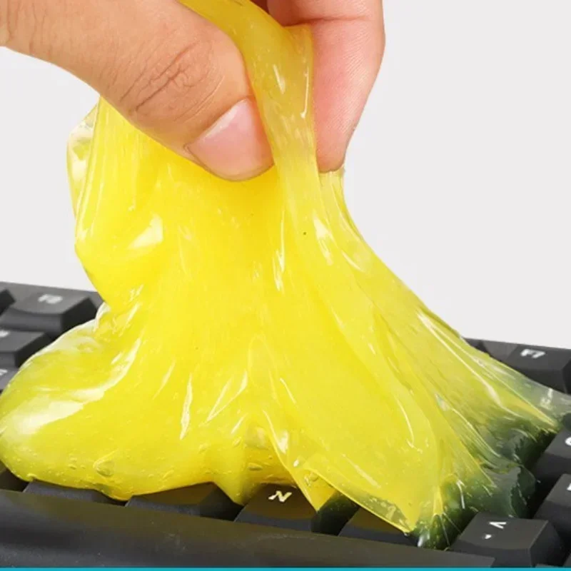Cleaning Gel Super Dust Clean Clay Dust Keyboard Cleaner Slime Toys Cleaning Gel Car Gel Mud Putty Kit USB for Laptop Cleanser Glue Cars Part