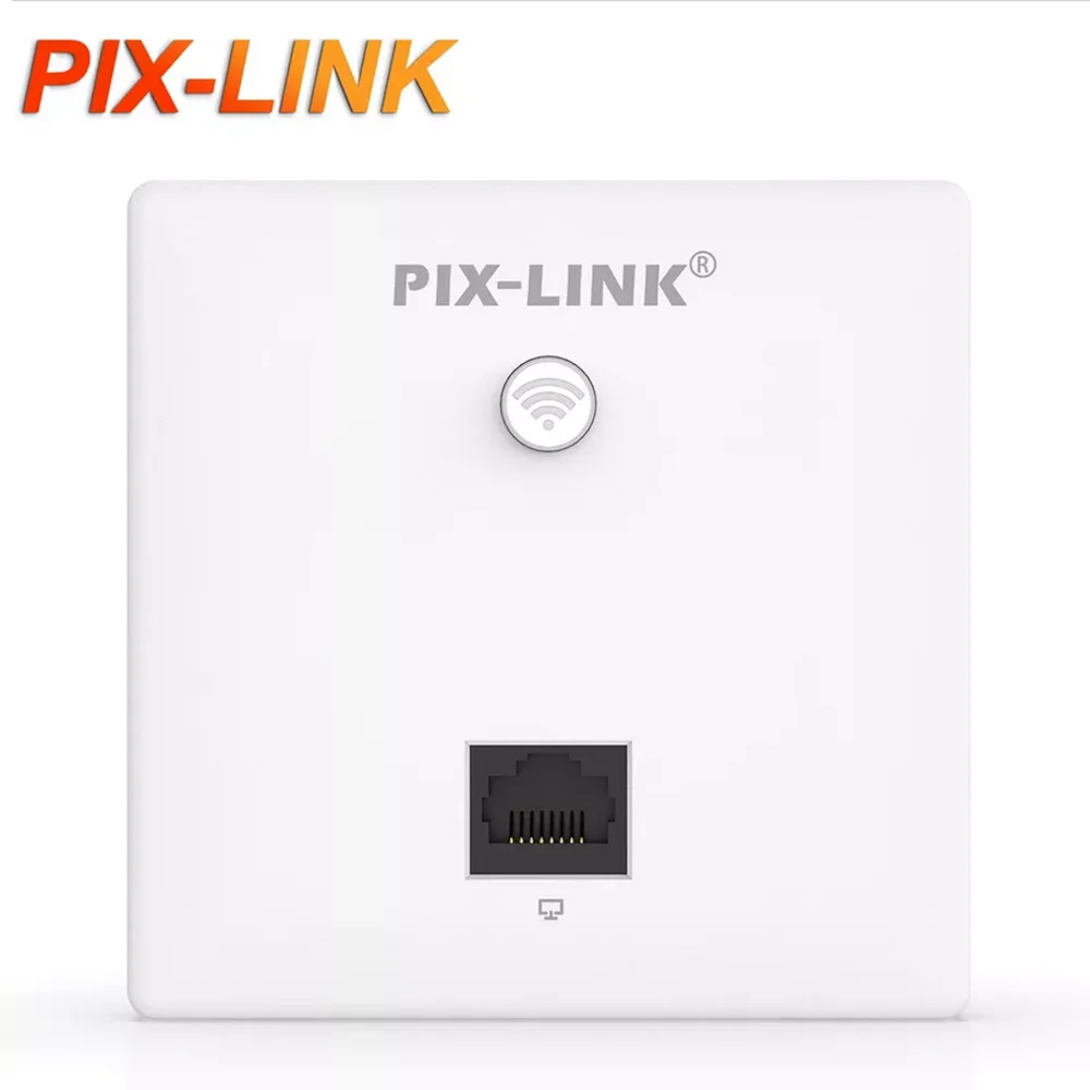 PIX-LINK CAP05 1200Mbps Access Point Dual-Band Wireless Panel AP for Hotel Rooms Apartments Office (POE Power Not Included)