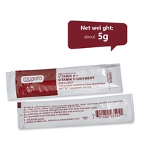 100 pièces crème de soin après tatouage Fougera pommade à la vitamine fournitures de soins de tatouage crème de récupération vitamine A & D crème réparatrice de tatouage 4