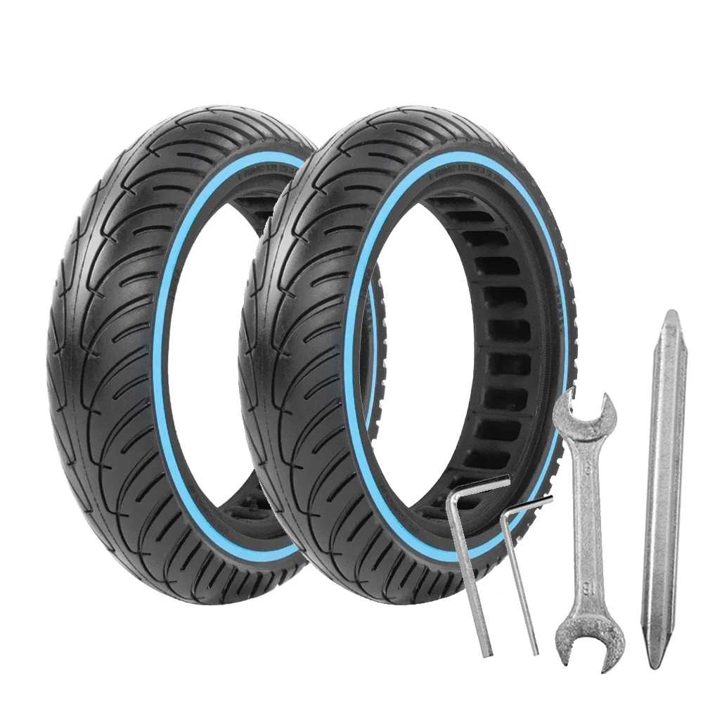 Scooter Tire 8.5 Inch Honeycomb Tyre Soild Tires For Xiaomi M365 1S Pro Electric Scooter Anti-Explosion Shock Absorber Damping Spare Wheels