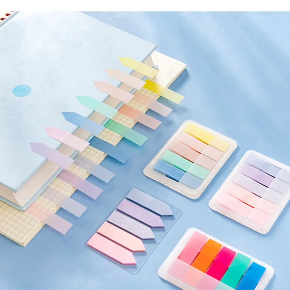 Nowy indeks Morandi notatnik kolor cukierków kartki samoprzylepne papierowa naklejka notatnik zakładka artykuły szkolne