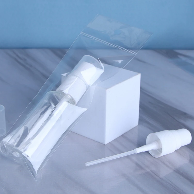 Pack of 5 Refillable Transparent Perfume Atomizer Mini Spray Bottles
