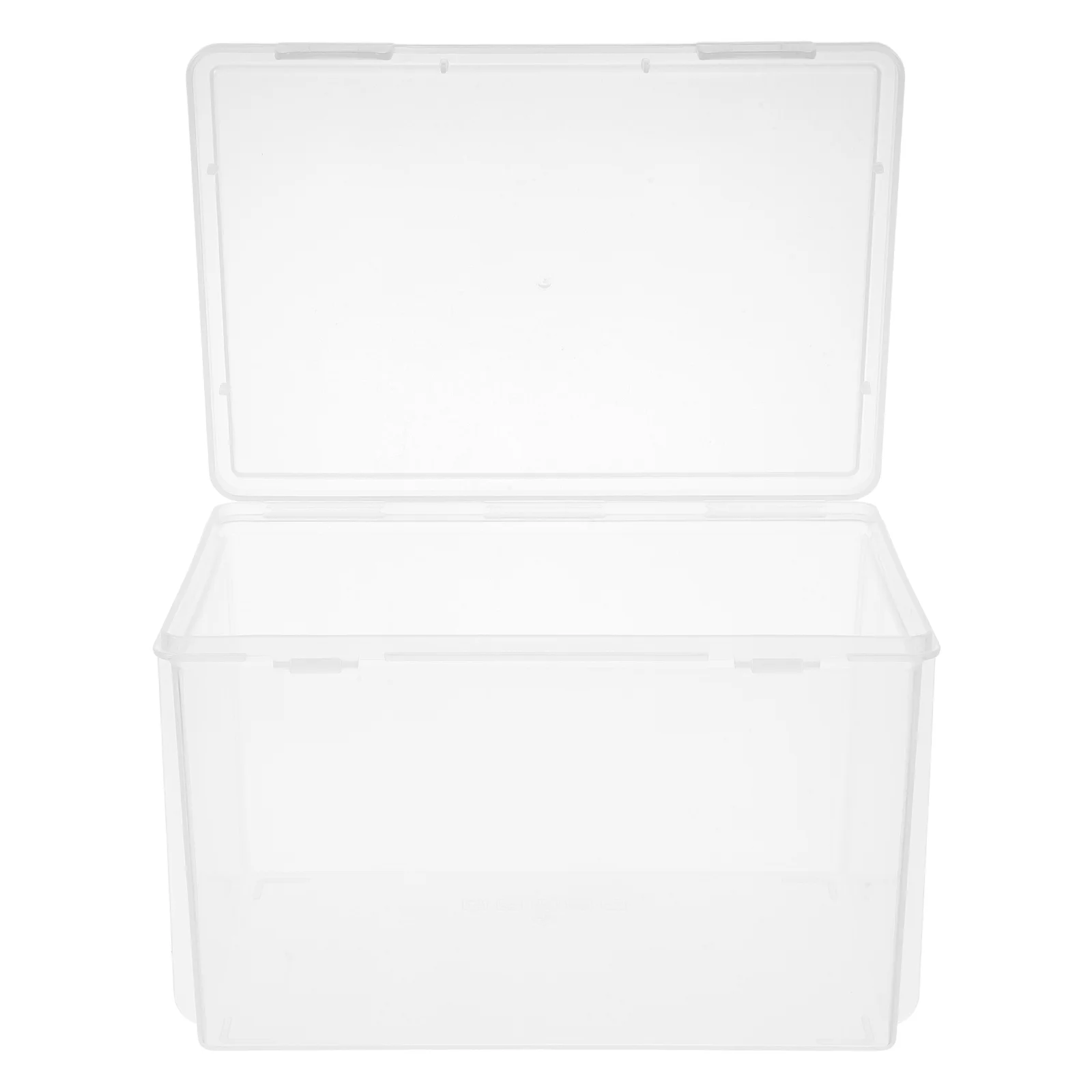 2PCS Storage Box Transparent Dustproof Envelopes Movie Vinyl Holder Bracket Cake Containers Airtight ganizer Jewel Cases DVD