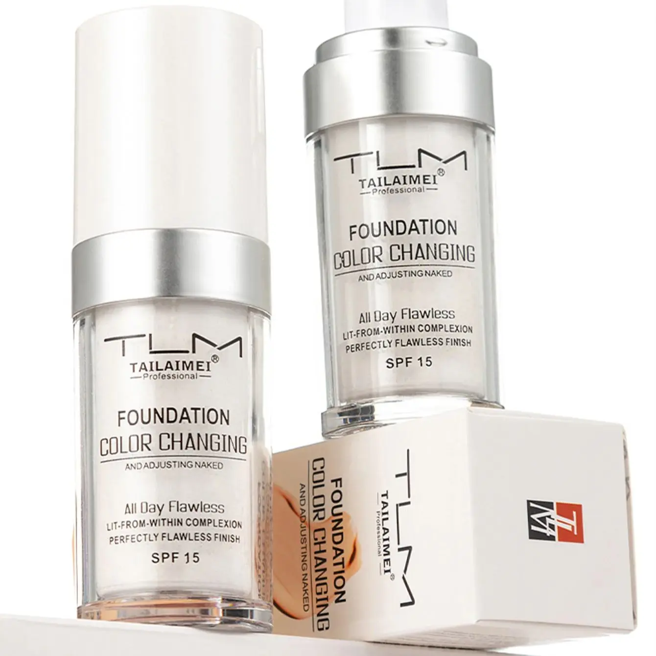 30ml Foundation Magic Color Changing Foundation Liquid Soft Matte Long Lasting 5