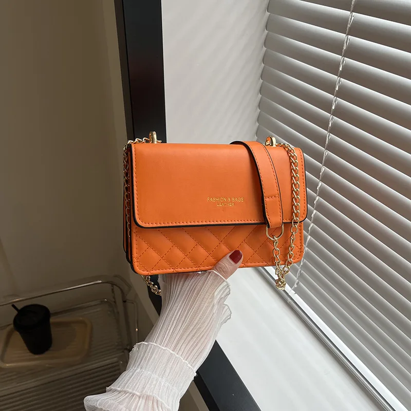 Fashion Trend Crossbody Bags for Women Solid Flap Shoulder Bag Designer Handbags and Purses Small Women Messenger Bags