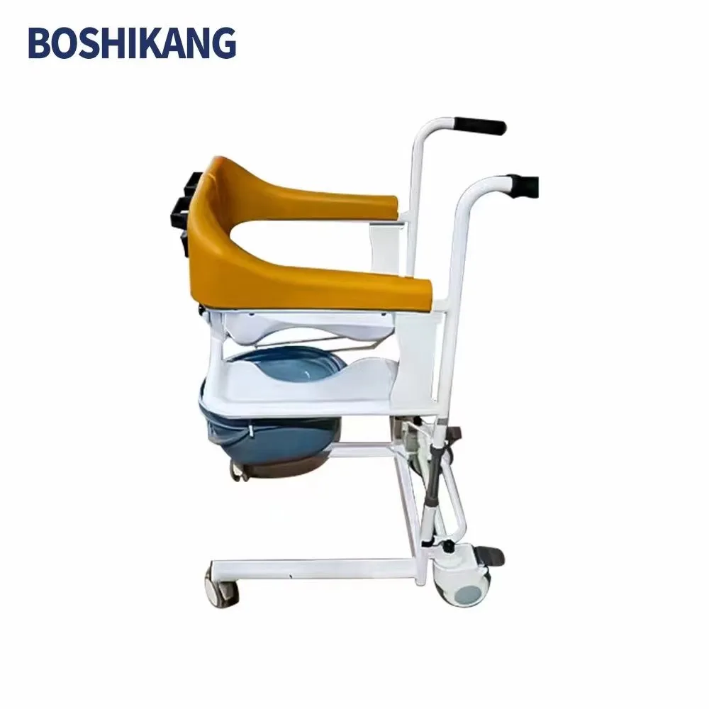كرسي كومود كرسي نقل المريض الكهربائي لمرحاض المسني...