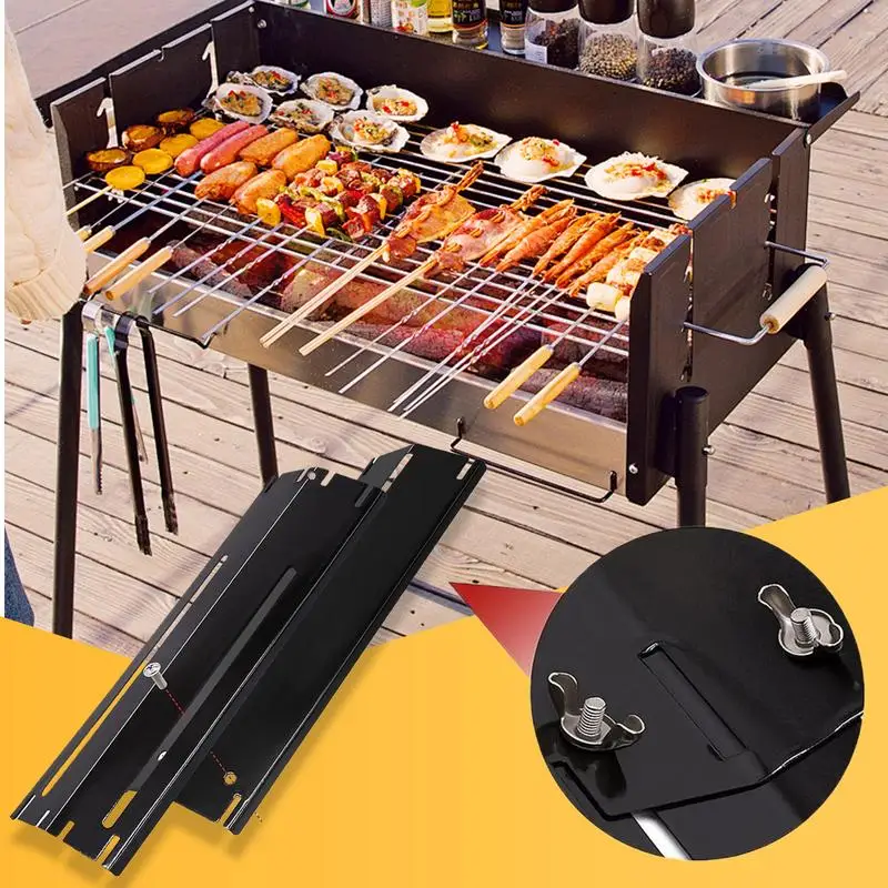 Oil Proof Grill Heat Plate Barbecue Burner Shield High Temperature Resistance Home Backyard BBQ Replacement Parts