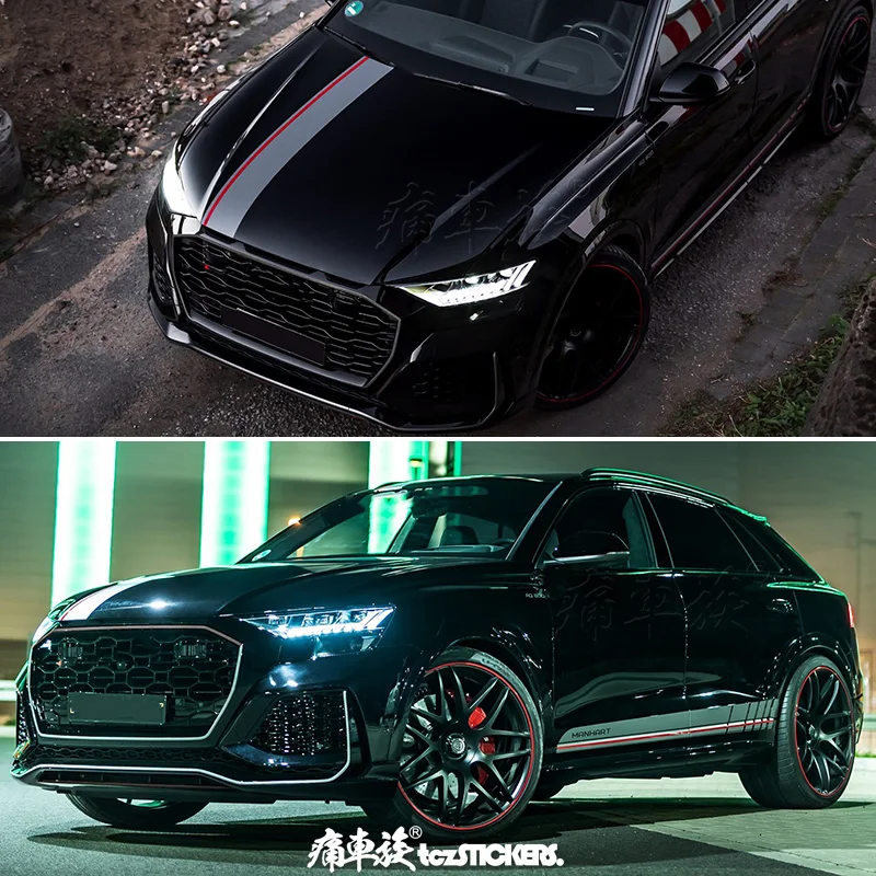 Car sticker FOR Audi Q8 RSQ8 body exterior decoration fashionable and ...