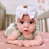3Pcs/Set New Bows Baby Girls Headband Soft Nylon Elastic Infant Toddler Hair Band For Newborn Baby Hair Accessories Gift 2