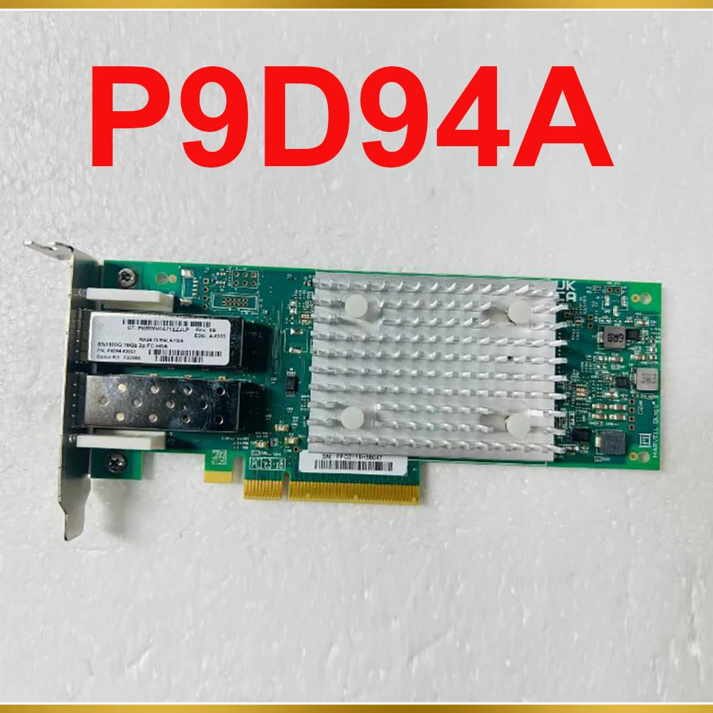 

For HP 853011-001 SN1100Q QLE2692 Dual Port 16G 2P FC HBA Card P9D94A