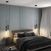 Nordic Modern Concise Pendant Light Black Chandelier for Bedroom Bedside Reading Bar Coffee Decor Hanging Lamp Adjustable Angle 1