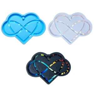 Handmade Keychains Crafting Silicone Mold Flexible Moulds for DIY Enthusiasts