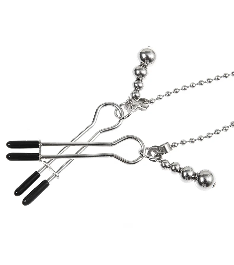 1003 rose - Clip de mamelon réglable pour femmes, chaîne en métal, 3 ...