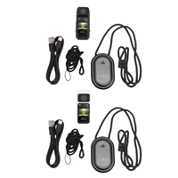 Body Worn Camera Portable POV Vlog Camera Recording 32GB 2.7K 180 Degree Rotatable Magnetic Hanging for Work Travel Pet Walking - Image 2