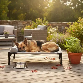 All-Season Elevated Pet Bed 4