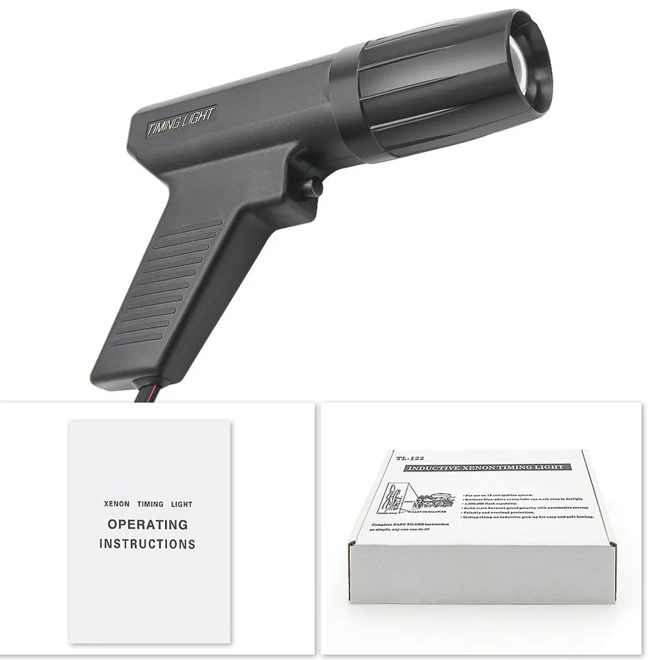 12v Digitale Display Inductieve Ontsteking Timing Licht Auto Motor Lamp Detector Benzine Auto Detectie Motorfiets Tool Professional