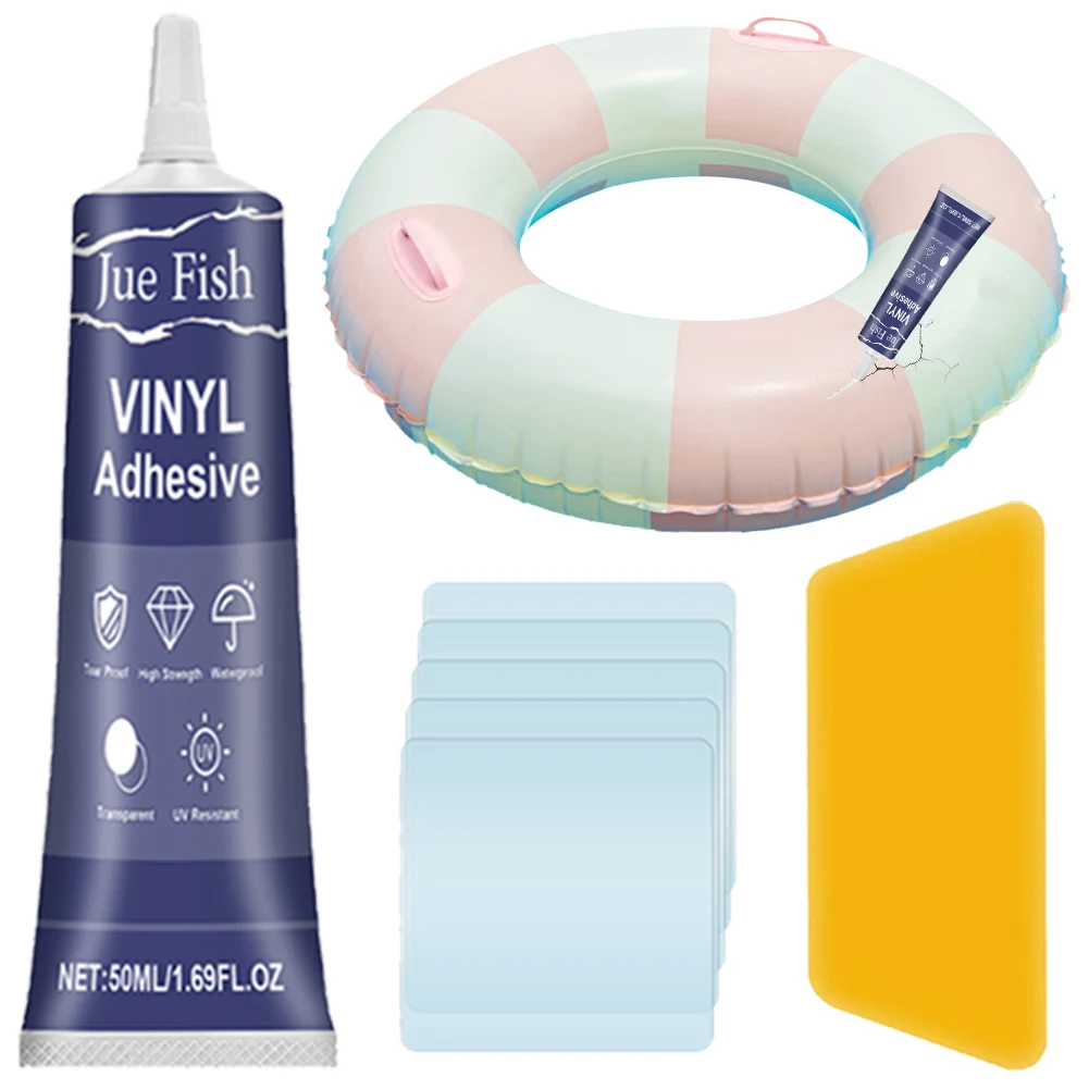 Air Mattress Patch Kit Waterproof Inflatable Patch Repair Kit Heavy Duty Inflatable Repair for Toys PVC Boat Tent repair patches