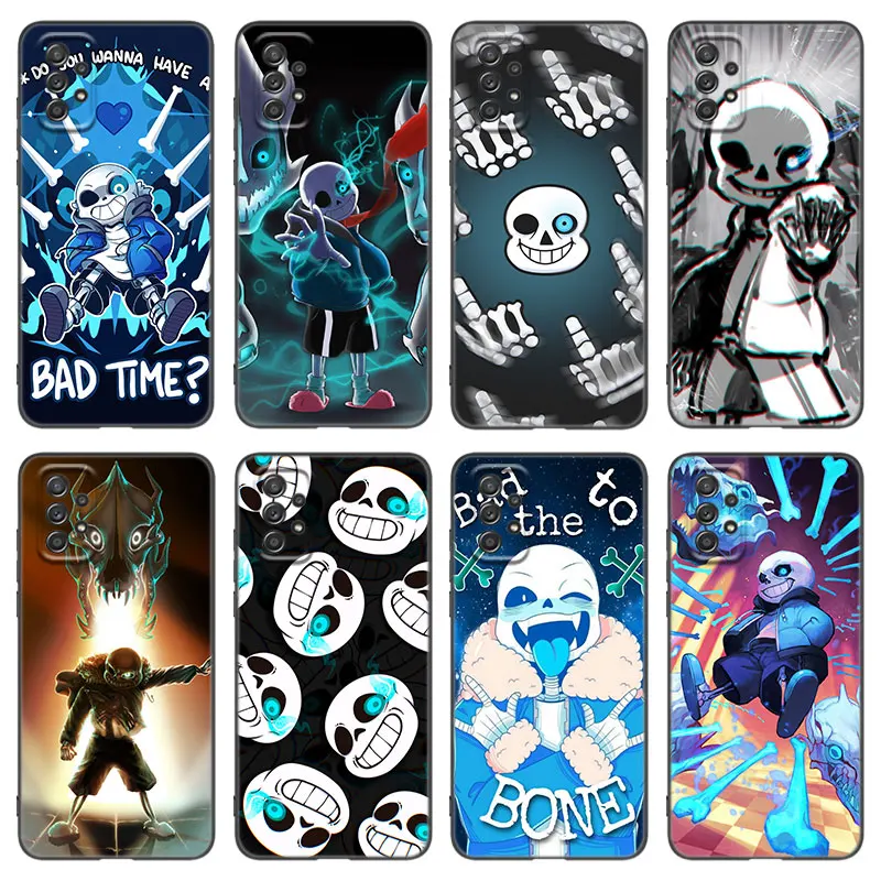 Undertale Sans Doggo Cassa Del Telefono Per Samsung Galaxy A13 A22 A32 4G A53 A73 5G A21 A30 A50 A52 S A12 A23 A31 A33 A51 A70 A71 A72