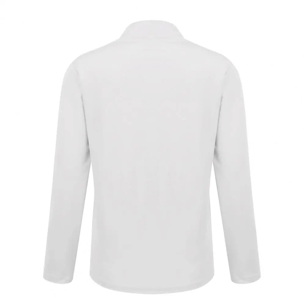 

Commute Coat Thick Warm Notch Collar Women's Office Coat with Button Decor Long Sleeve Solid Color Cardigan for Formal Business