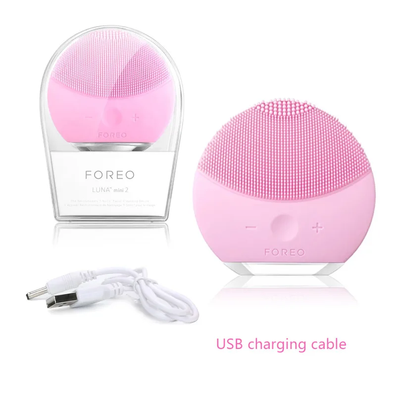 Foreo Luna Mini 2 Face cleansing brush ,With Real LOGO, USB Charging, Waterproof, 8 Level,ccept Dropshipping