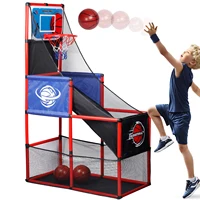 Arcade Basketball Game Set with Balls and Hoop,For Boys&Girls,Indoor Outdoor Toy,Ideal for Competition,Halloween/Christmas 1