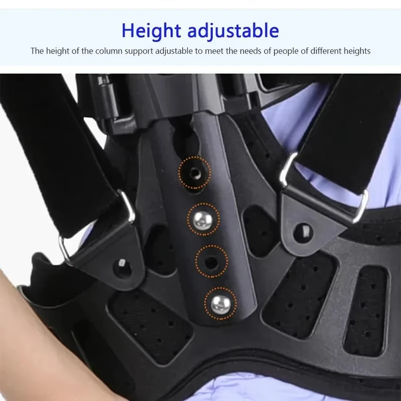 Scoliosis Brace Posture Corrector Treatment Adjustable Spinal Auxiliary Orthosis for Back Postoperative Recovery-For General 4