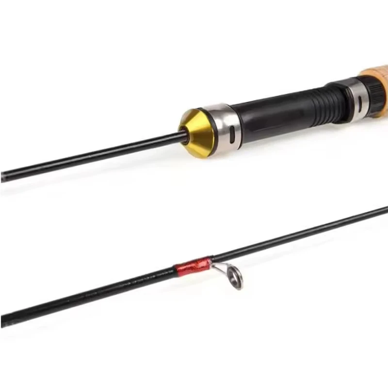 Outdoor mini 60cm long telescopic pole ice fishing rod fishing gear shrimp rod suitable for all scenes