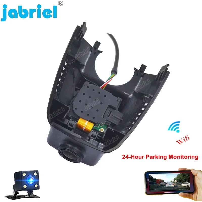 

Jabriel For Cadillac XTS ATS ATS-L 2013 2014 2015 2016 2017 2018 2019 Car DVR Video Recorder HD 1080P WiFi 24H Dash Cam Camera