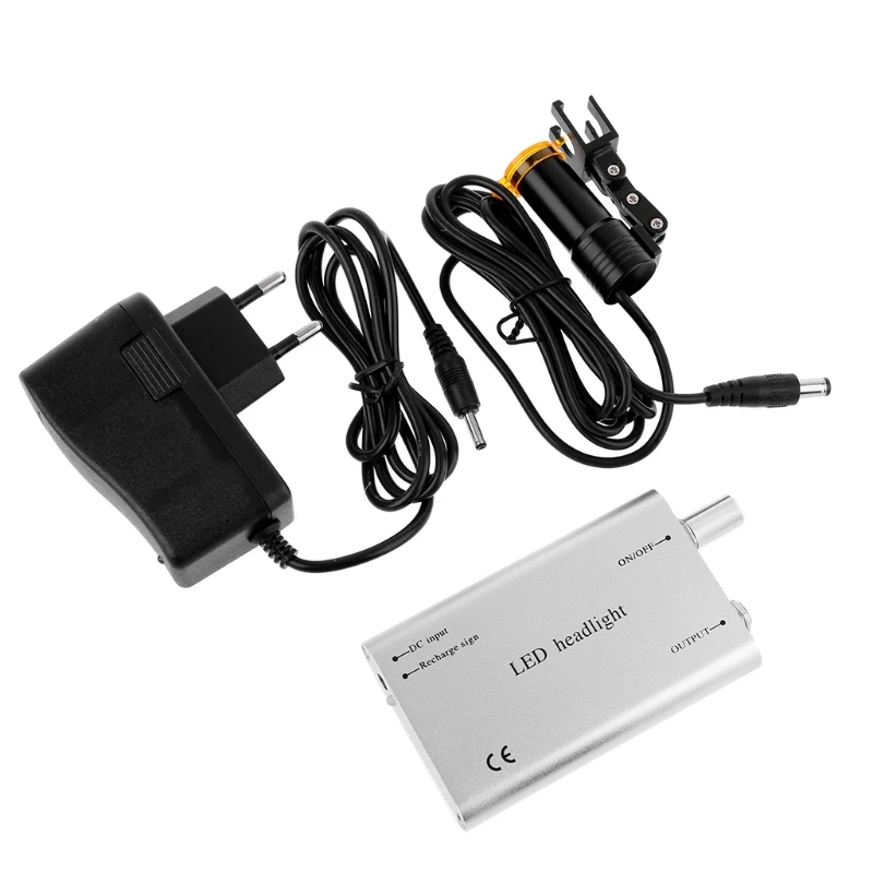 

5W LED Headlight Lamp with Filter Medical Surgical High Brightness Headlamp Insert Type Suitable for Dental Loupes Drop Shipping