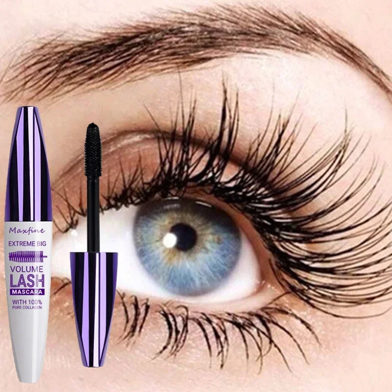 Mascara In Fibra Di Seta 5D Mascara Color Ciglia Waterproof 3 Colori 3D Mascara Extension Ciglia Allungamento Spesso Ciglia Cosmetiche