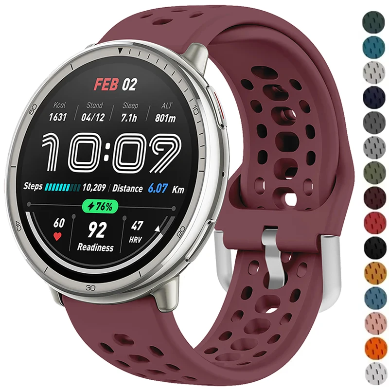 Sporty Breathable 20mm Watch Strap Bracelet