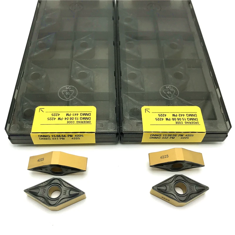 10 шт., фрезерный станок DNMG150404, DNMG150408, PM4225, DNMG150604, DNMG150608