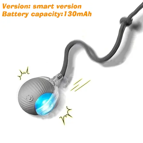 New Cat Interactive Ball Toy,Automatic Rolling Cat Ball Rechargeable,Smart Kitten Interactive Toy,Intelligent Balls Toy for Cat - Image 10