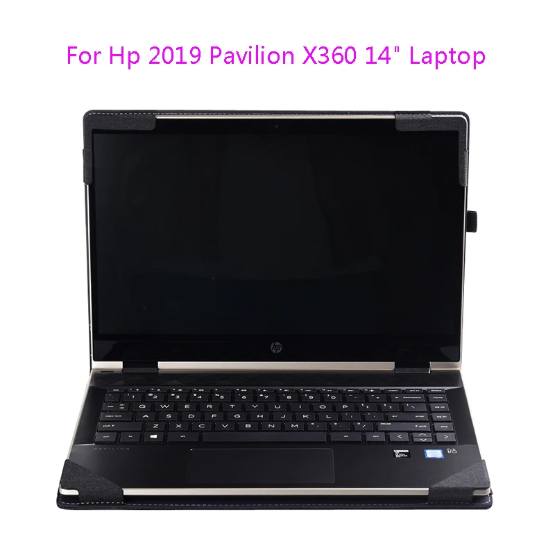 

Чехол для ноутбука Hp Pavilion X360 2019, чехол для ноутбука 14 дюймов, чехол для ноутбука Hp Pavilion 14 унисекс, защитный чехол из искусственной кожи, подарки