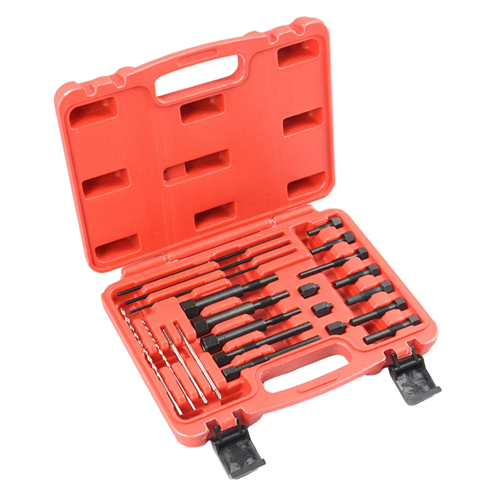 

Glow Plug Broken Electodes Removal M8*1.0 M10*1.0 M10*1.25 Extraction Adaptors Drill/Tap Guides Threaded Pulling Rods Tools