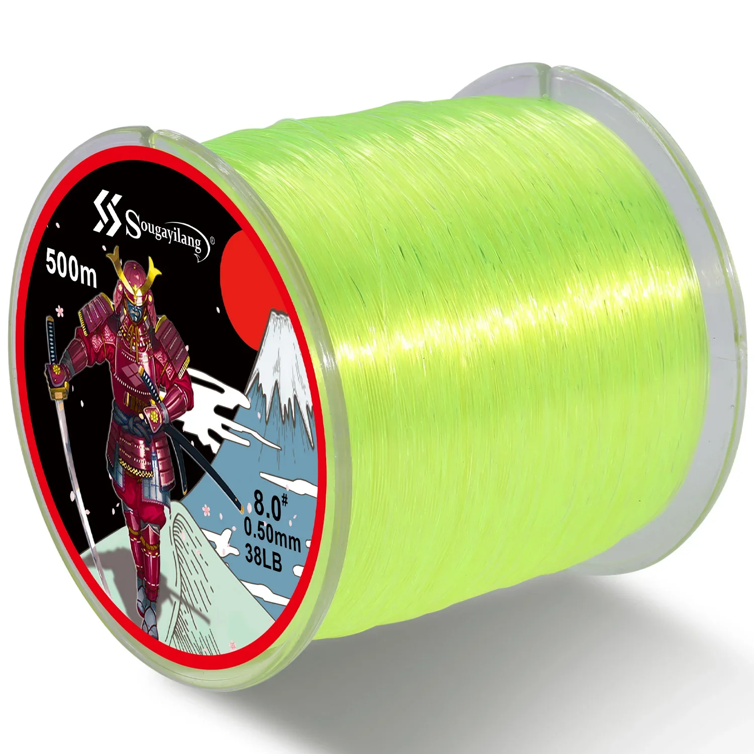 TOLU Clearance Sale 500 Meters Strong Nylon Fishing Line 5 Colors 3.96-49  LB 0.1-0.6 DIA Fishing Tackle Fishing Accessories - AliExpress