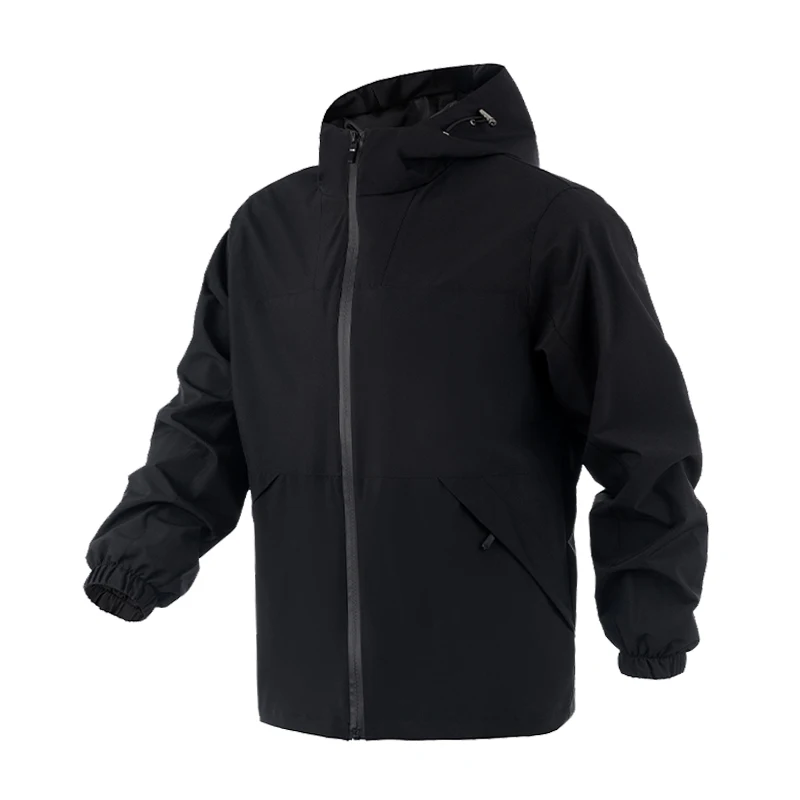 Men's Pilot Jacket Spring Autumn Fashion Casual Large Size Solid Color Zipper Sports Coat