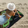Anime Cool Boy O-One Piece Roronoa Zoro Anime Beach Swimming Towel Soft Absorbent Washcloth Children's Gifts Travel Camping Gym 5
