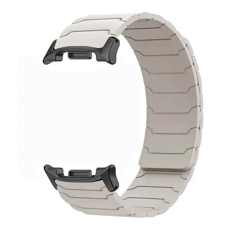 Magnetic Silicone Sports Watch Strap - Universal Fit, Sleek & Durable Bracelet Design