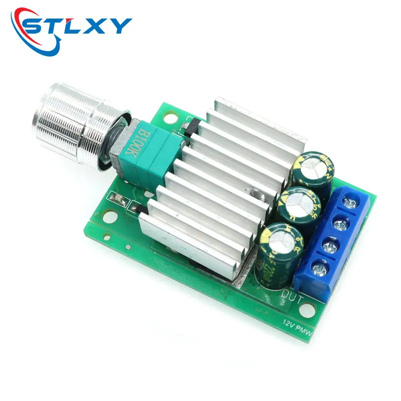10A 12V-30V PWM DC Motor Speed Controller 12V 24V Adjustable Speed Regulator Dimmer Control Switch Fan Motor LED Light