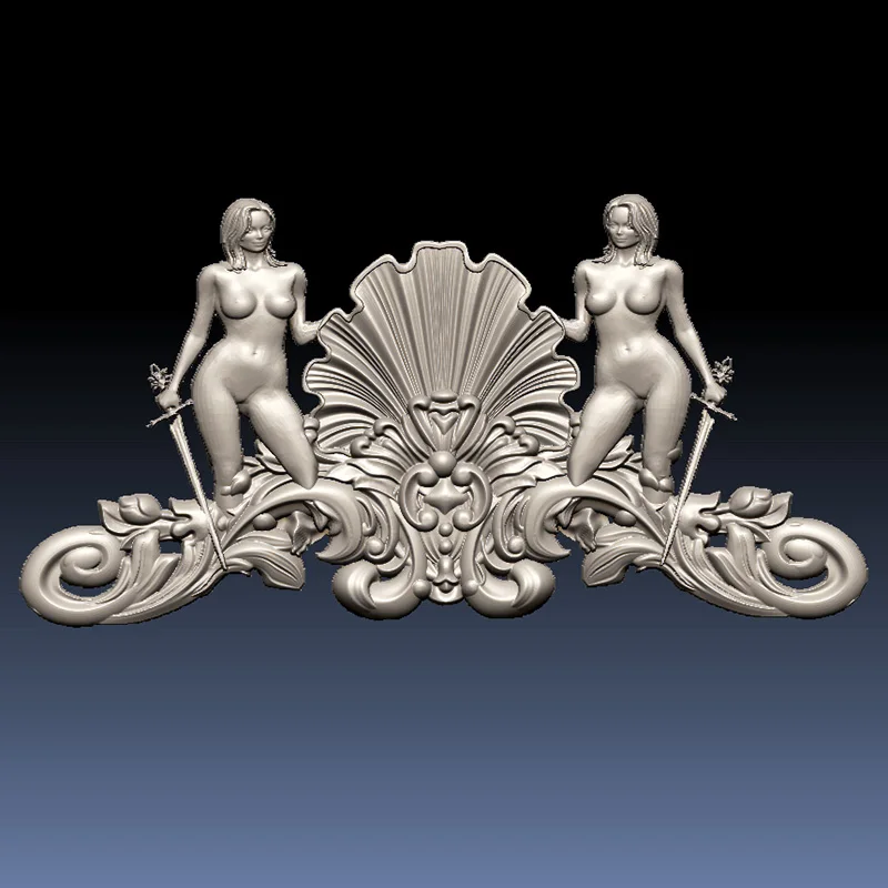New 40pcs Carved Corner Appliques stl 3d model relief for cnc in STL file format European Home decoration Carving woodwork