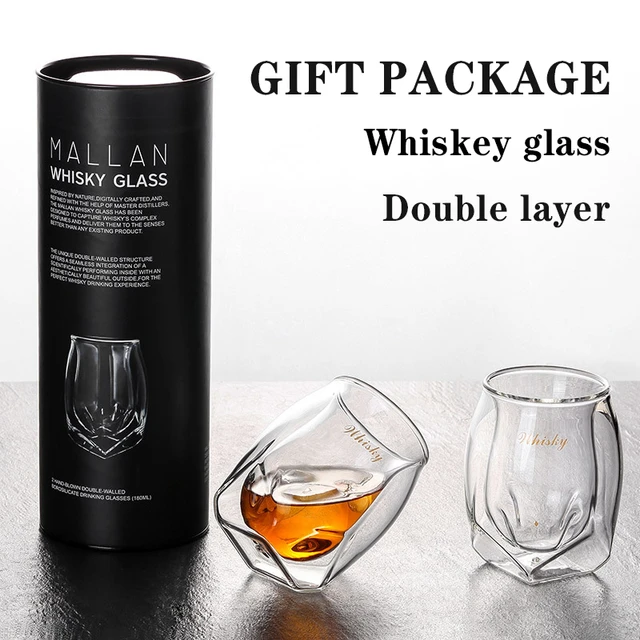 Norlan Whisky Glass (Clear Single Glass with Polishing cloth)