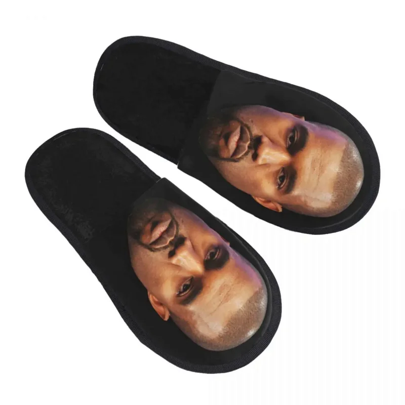 

Kanye West Funny Meme Cozy Scuff Memory Foam Slippers Women Spa House Shoes