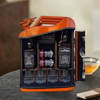 Oil Drum Wine Cabinets Modern Iron Wine Cabinet Organizer Storage Vinos Display Stand Cabinets Holder Shelf Home Bar Furniture