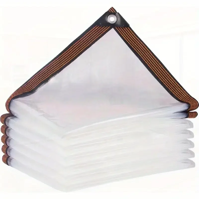 Transparent Multifunctional Sunshade Cloth, Tarpaulin, Balcony, Outdoor Plastic Cloth, Cold Proof, for Household and Outdoor Use