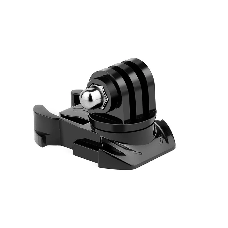 360° Rotate Adapter Helmet Mount Holder Base For GoPro Hero 13 12 11 10 9 8 7 Insta360 SJCAM SJ4000 AKASO DJI Osmo Action Camera