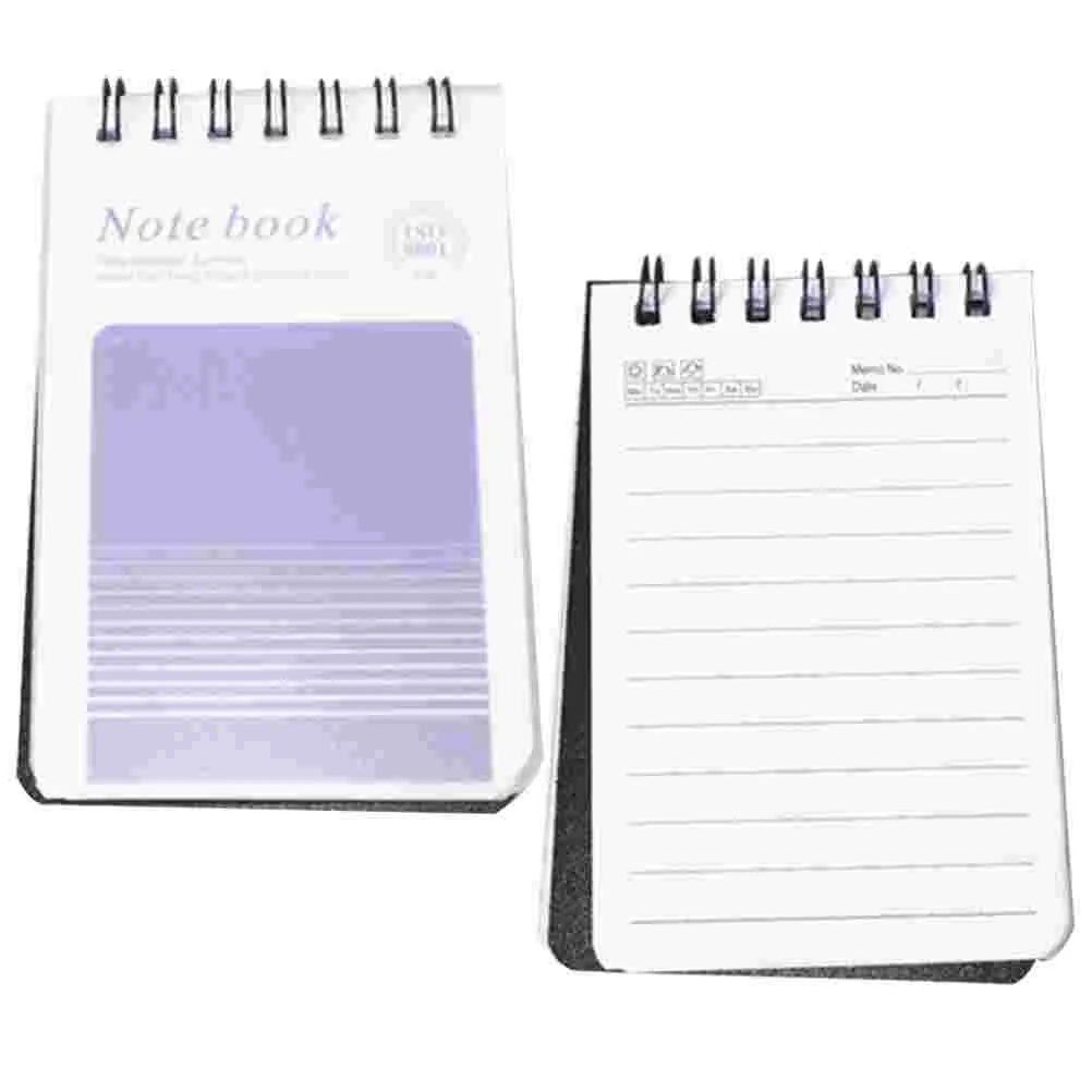 

Spiral Notebook Mini Memo Top Pad Portable Journal Bound Pads Notepad Pocket Note Grocery Wirebound Binding Lists Notebooks