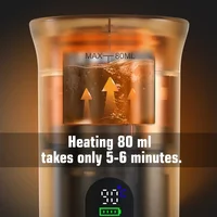 Foombthe Portable Espresso Coffee Machine With Digital Display 3-in-1 Capsule Coffee Maker for Car & Home Camping Coffee Maker 3